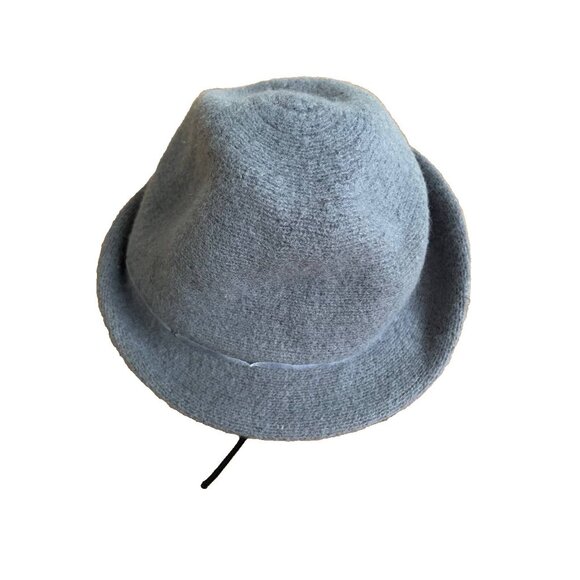 INC Hat Women 100%Wool Classik Blue One Size A001204 - Picture 1 of 2